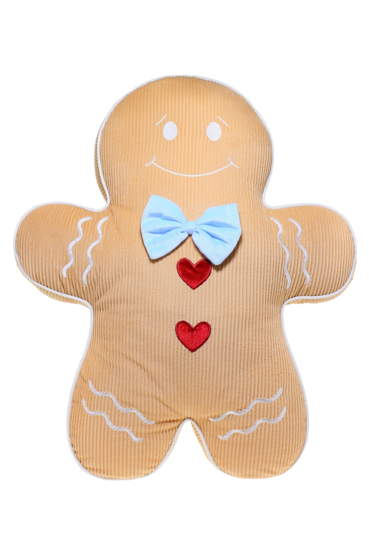 Gingerbread Man Shaped Cushion