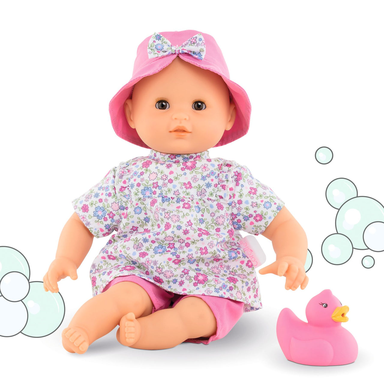 Bath Doll  - Coralie Flowers (30cm)