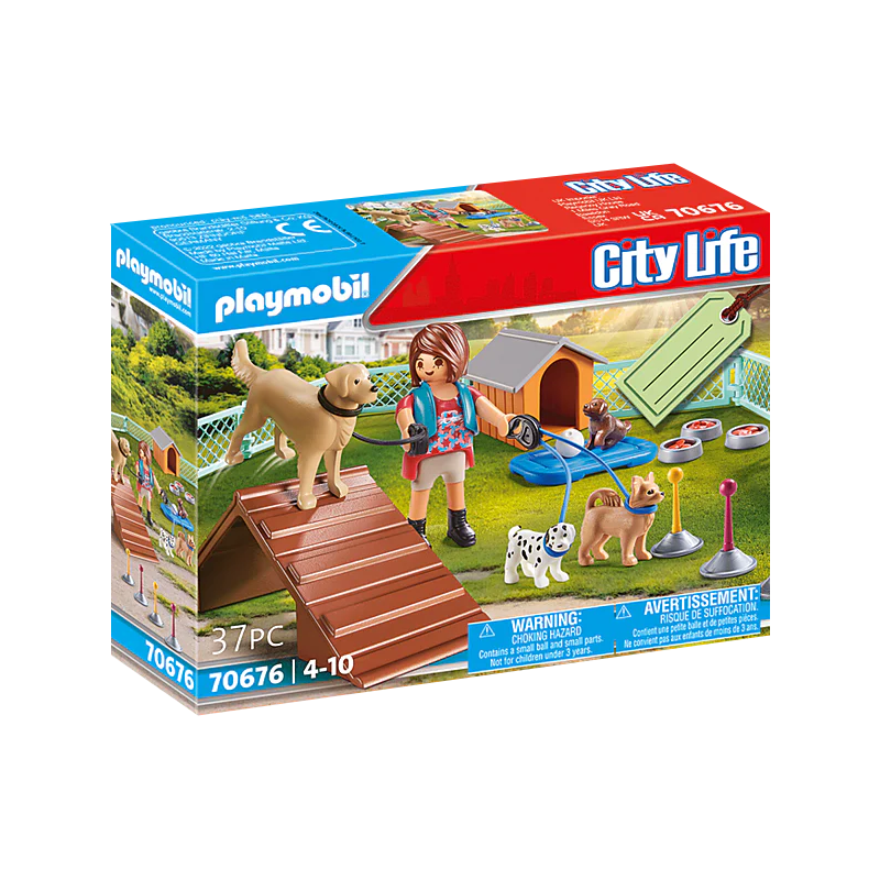 Playmobil City Life - Dog Trainer Gift Set 70676