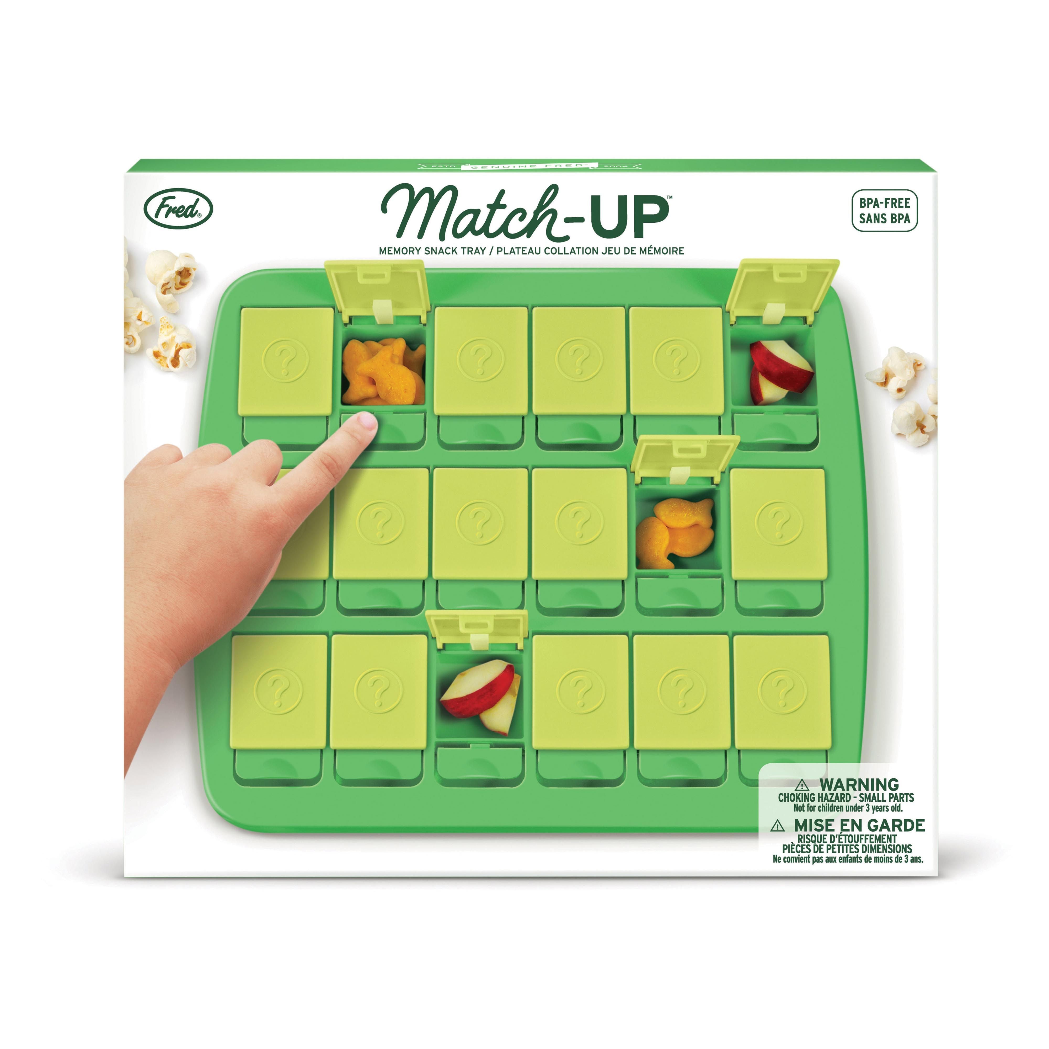 Fred & Friends: Kids - Match-Up Snack Tray Game – The Painted Porch Bookshop