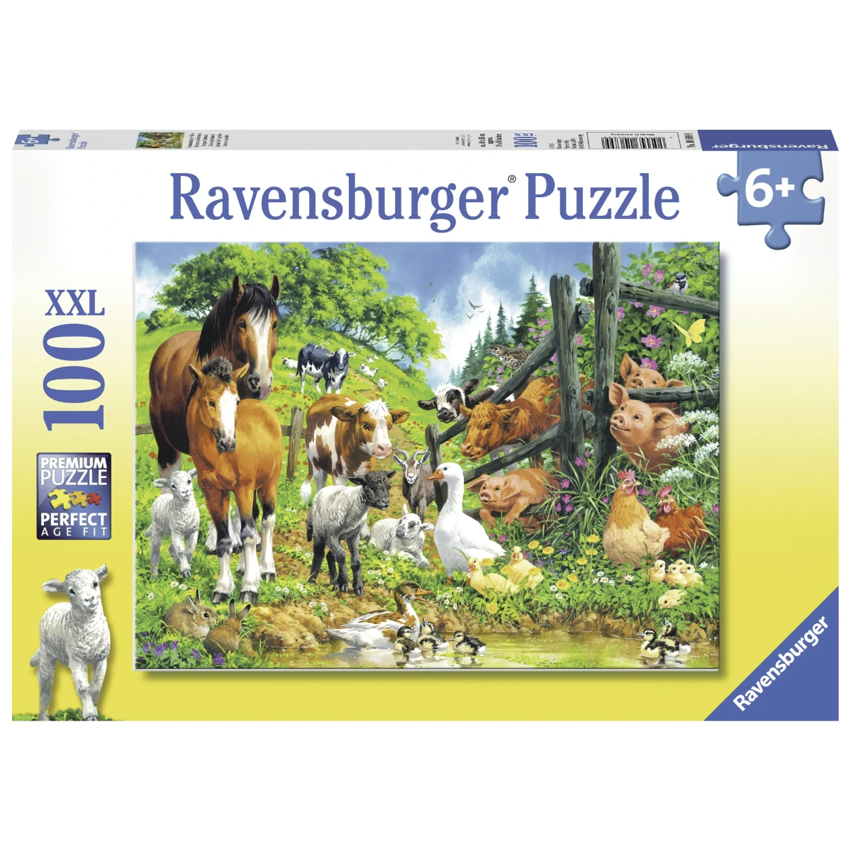 100 pc Puzzle - Animal Get Together