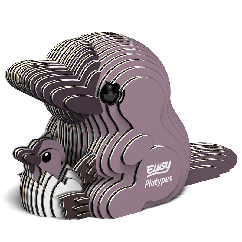 3D Cardboard Model Kit - Platypus