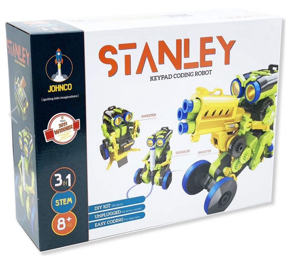 3 in 1 Stanley Keypad Coding Robot