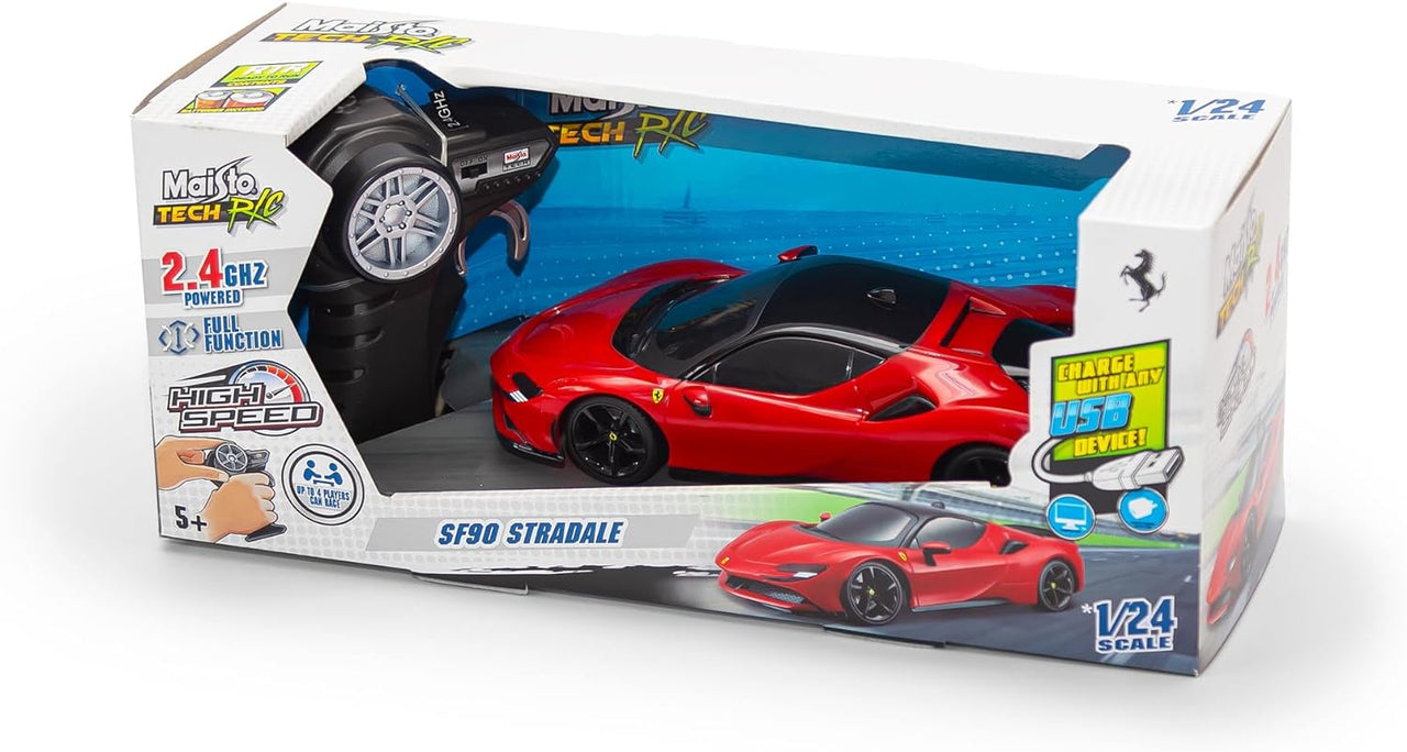 Premium RC 1:24 Car Assortment - 2.4 GHz USB Rechargeable