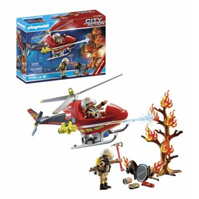 Playmobil cheap fire helicopter