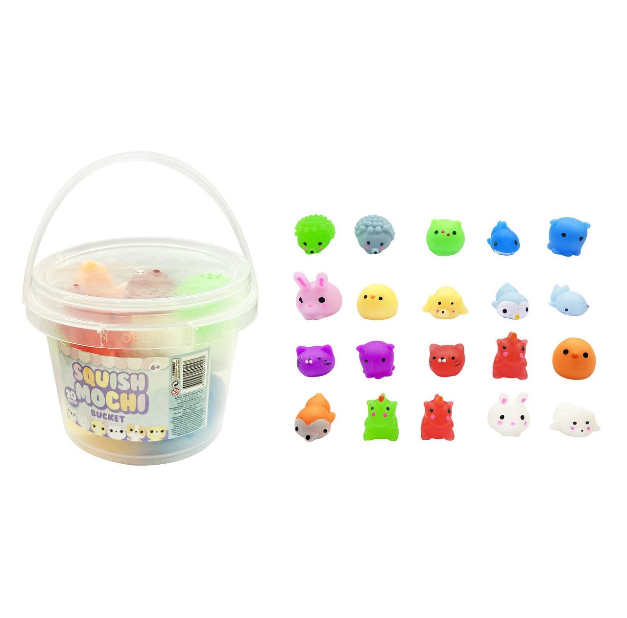 Squish Mochi Bucket