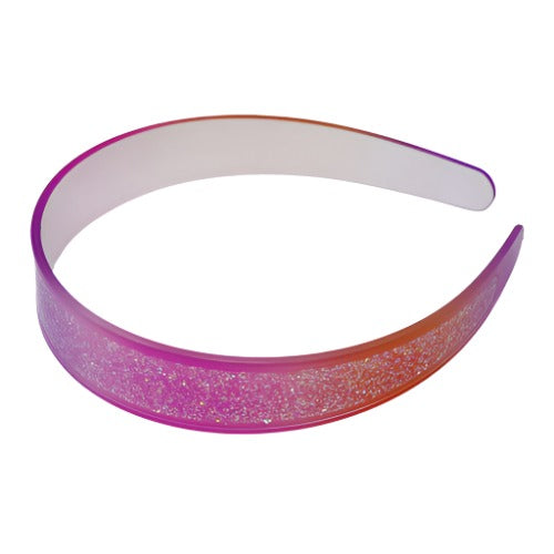 Metallic Rainbow Laser Headband