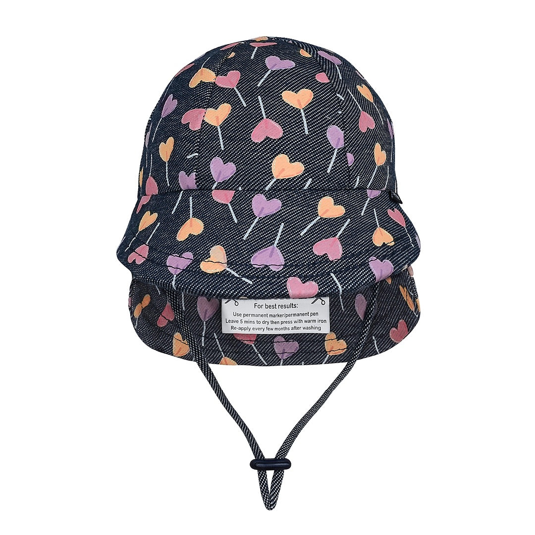 Legionnaire Flap Sun Hat - Lollipop