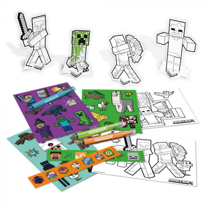 Minecraft Stickercraft Activity Set