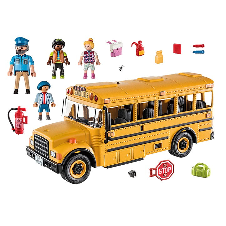 City Life - School Bus with Flashing Lights 70983