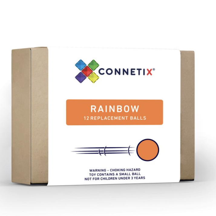 Connetix Rainbow 12 replacement balls