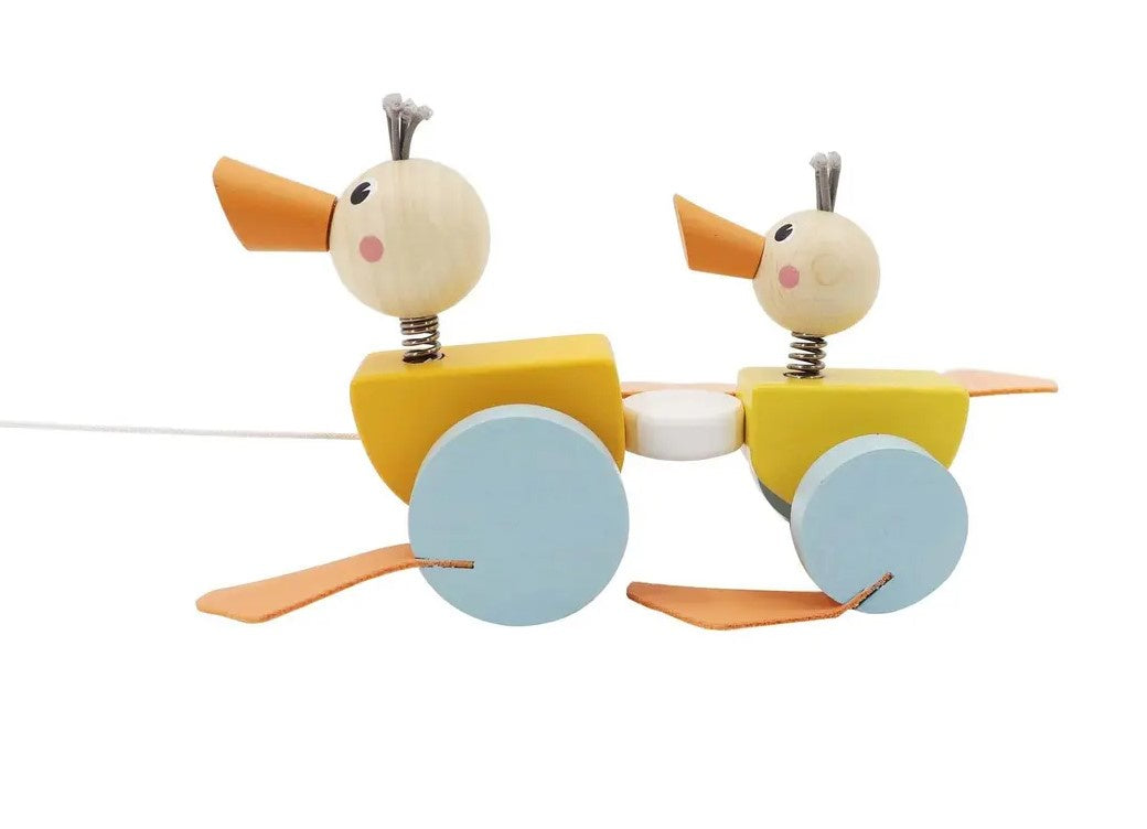 Duck Family Pull Along Toy – Toys and Tales