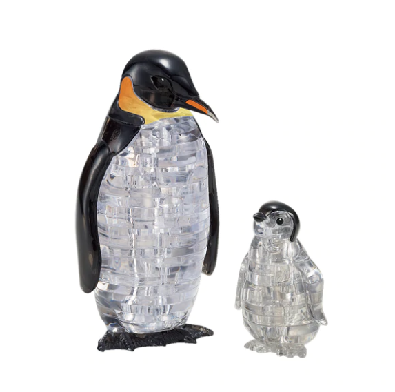 43 pc Crystal Puzzle - Penguins