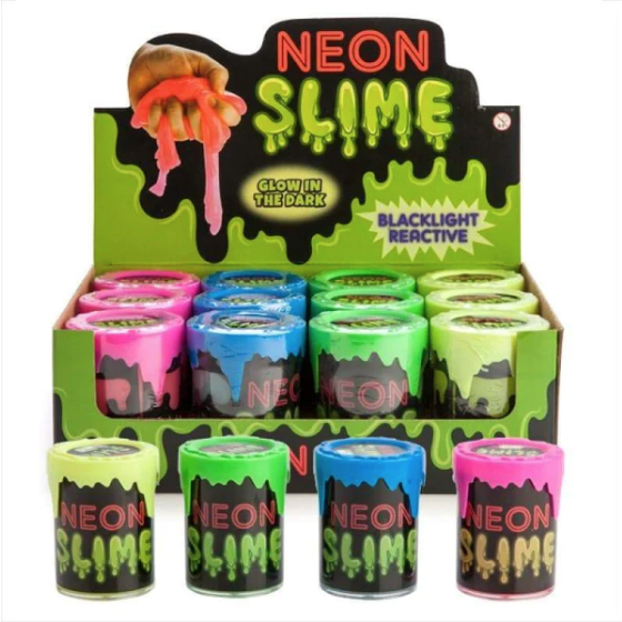 Nuclear Neon Slime - Glow in The Dark – Toys and Tales