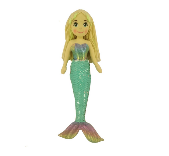 Mermaid plush cheap doll australia