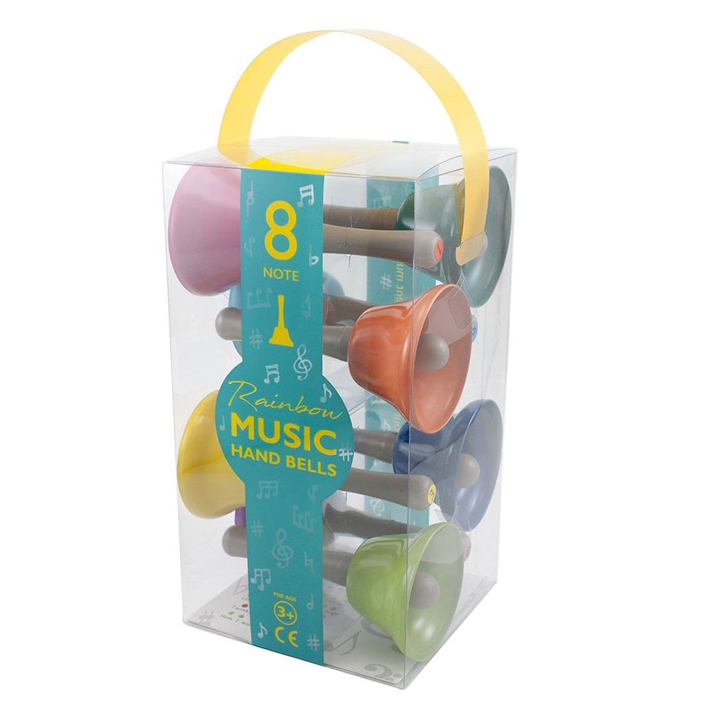 Rainbow Music Hand Bells - 8 pc