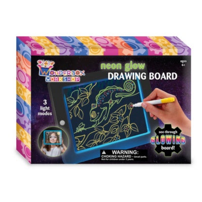 Glow Neon Drawing Board – Toys and Tales