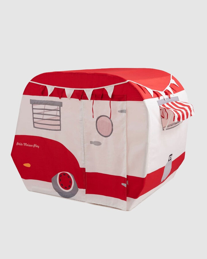 Red Caravan Vintage Camper Cubby – Toys and Tales