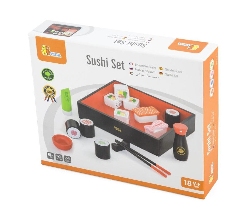 Wooden Sushi Set